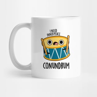 Conumdrum Cute Duummer Drum Pun Mug